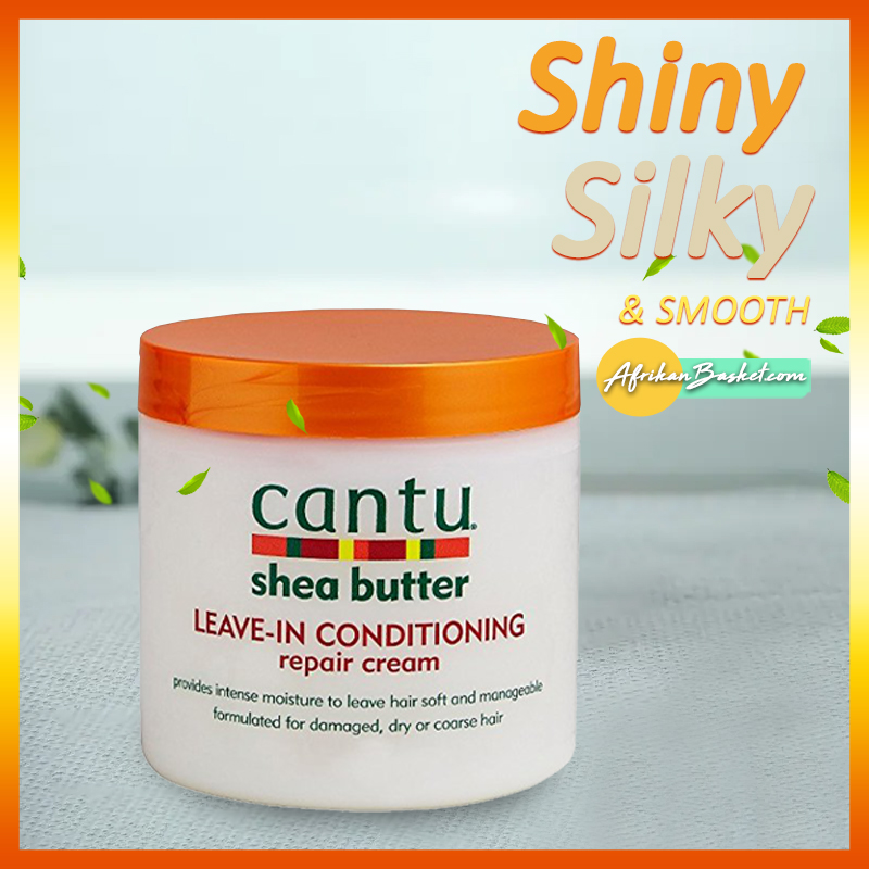 Cantu Leave-In Conditioning Repair Cream - 453g, With Shea Butter