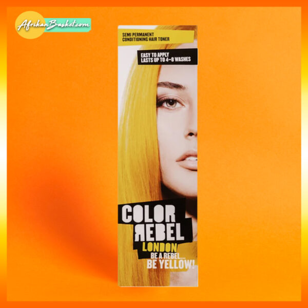 Color Rebel London Semi-Permanent Conditioning Hair Toner - Be Yellow