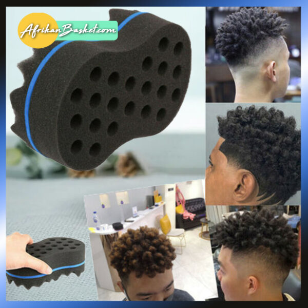 Hair Dreadlock Maker Foam - Sponge, Black Colored Hair Sponge Medium