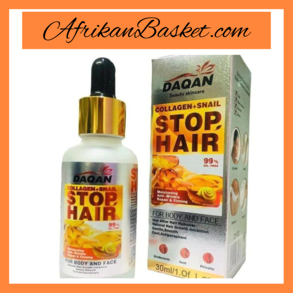 Daqan Collagen Snail Stop Hair Serum - Original Hair Stop Oil, Serum