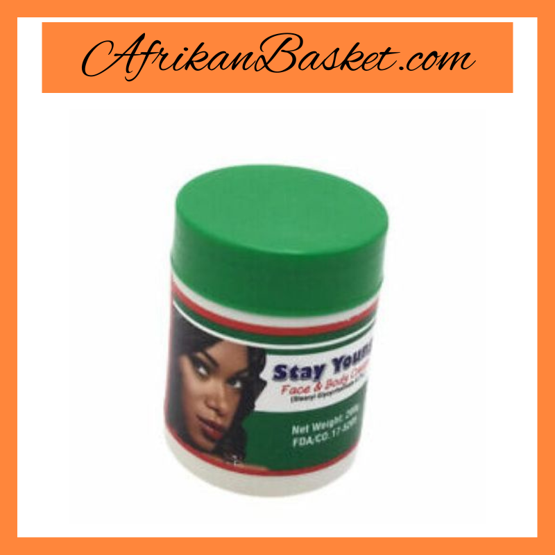 Stay Young Face & Body Cream - 200g - Big Size -Original Formula Africa