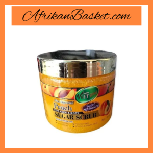 Veet Gold Whitening Sugar Scrub - Peach Flavored- 450g
