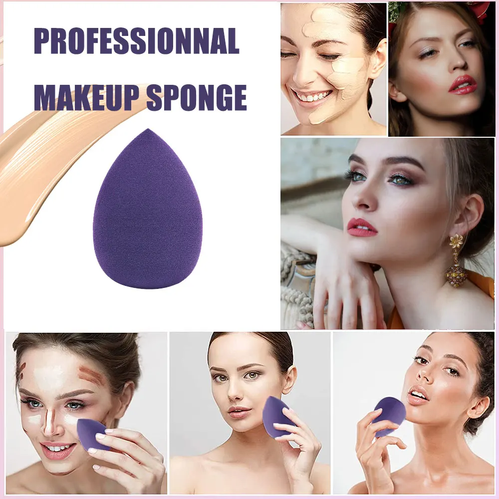 4/8pcs Makeup Sponge Blender Beauty Egg Cosmetic Puff Soft Foundation Sponges Powder Puff Women Make Up Accessories Beauty Tools