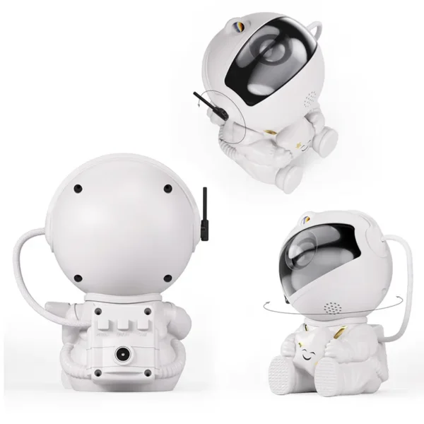 Galaxy Star Projector LED Night Light Starry Sky Astronaut Porjectors Lamp For Decoration Bedroom Home Decorative Children Gifts 6