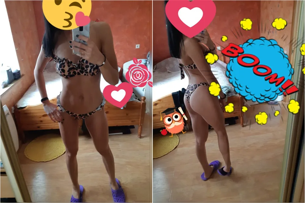 Bandeau Bikini Swimwear Women Swimsuit Sexy Thong Ruffle Bikini Set Push Up Bathing Suit Female Brazilian Leopard Swimsuit 2024