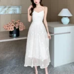 Summer Ladies Elegant Print Halter Dress | Backless, Sleeveless, Off Shoulder | Female Party Club Vestidos
