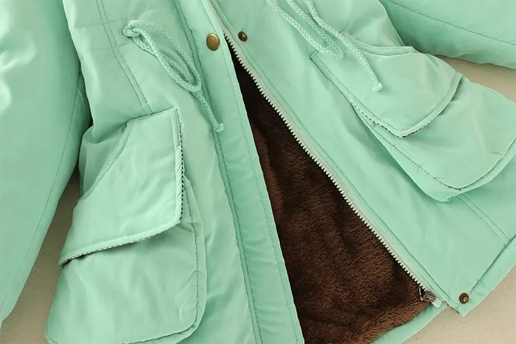 Autumn Winter Women Cotton Jacket | Hooded Parkas | Slim Coat | Embroidery | Warm Overcoat Fashion